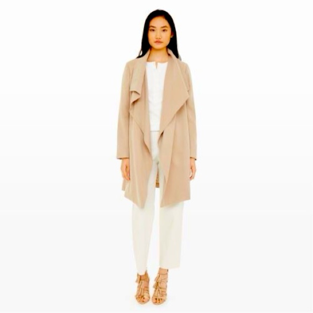 Club Monaco Martuska Tan Trench Coat NWT